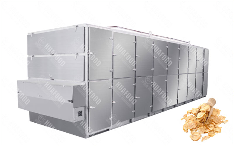 garlic flake drying machine