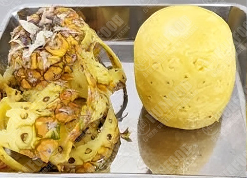 pineapple peeling effects