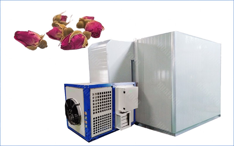 rose bud drying machine