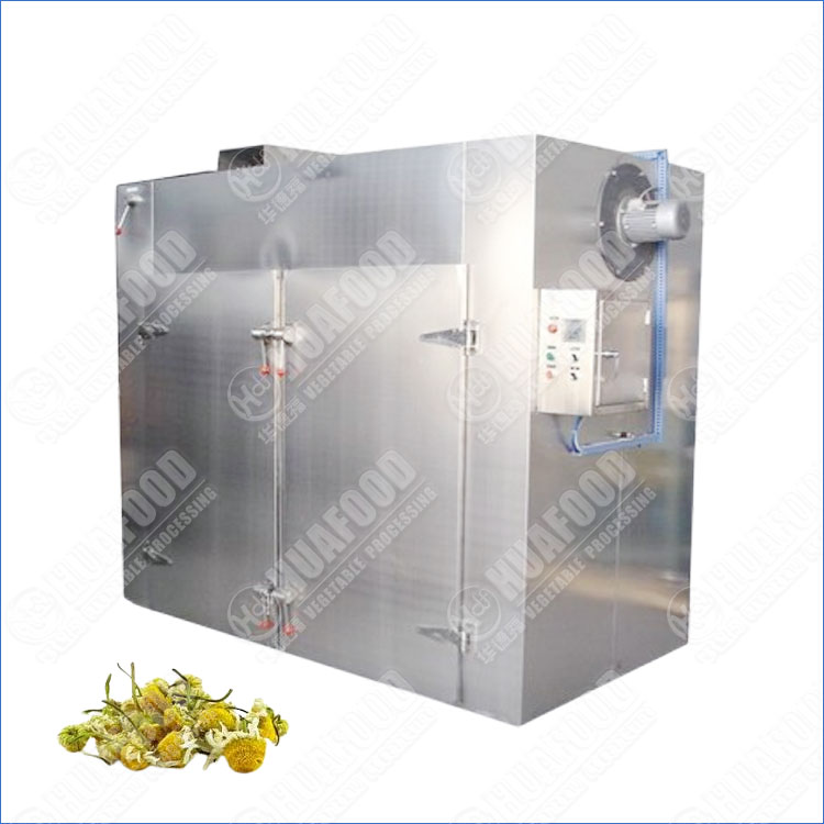 Chamomile drying machine