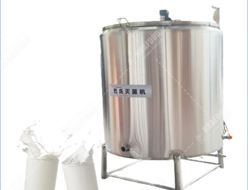 200L Mesin Pasteurisasi Susu Kecil Stainless Steel untuk Produk Susu
