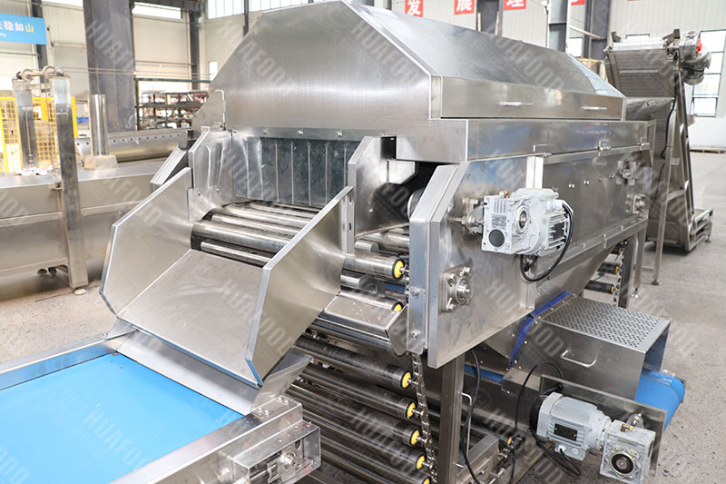 onion peeling machine