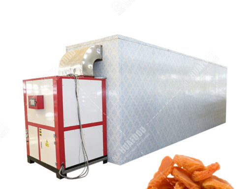 Industrial Heat Pump Apricot Drying Machine Saving 70% Energia