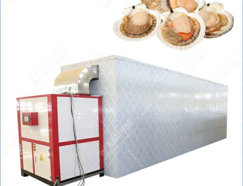 Energy Saving Heat Pump Scallops Fresh Meat Dryer For Dried Scallops